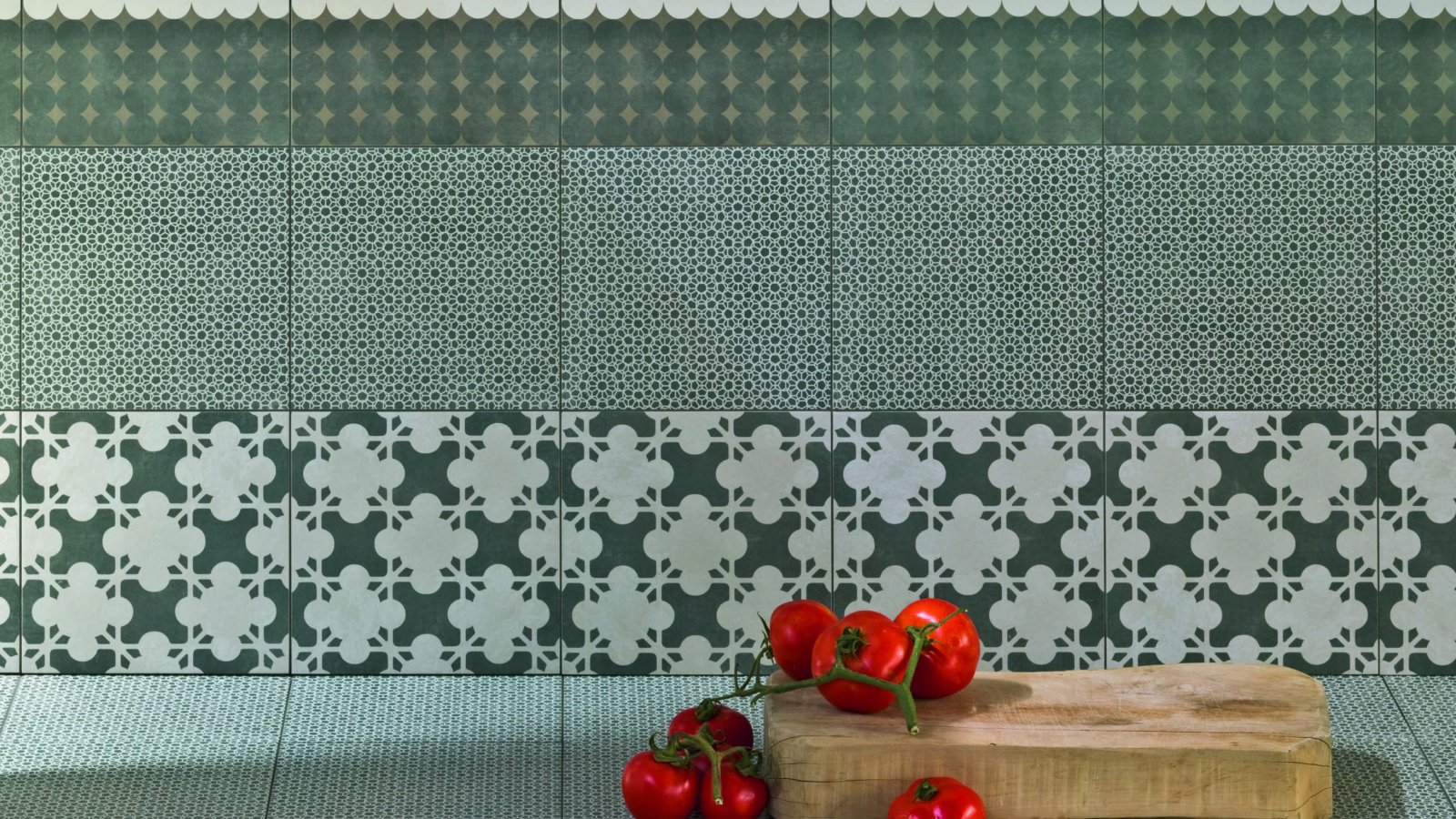 Detalj av Azulej moensteret Trama fra Mutina