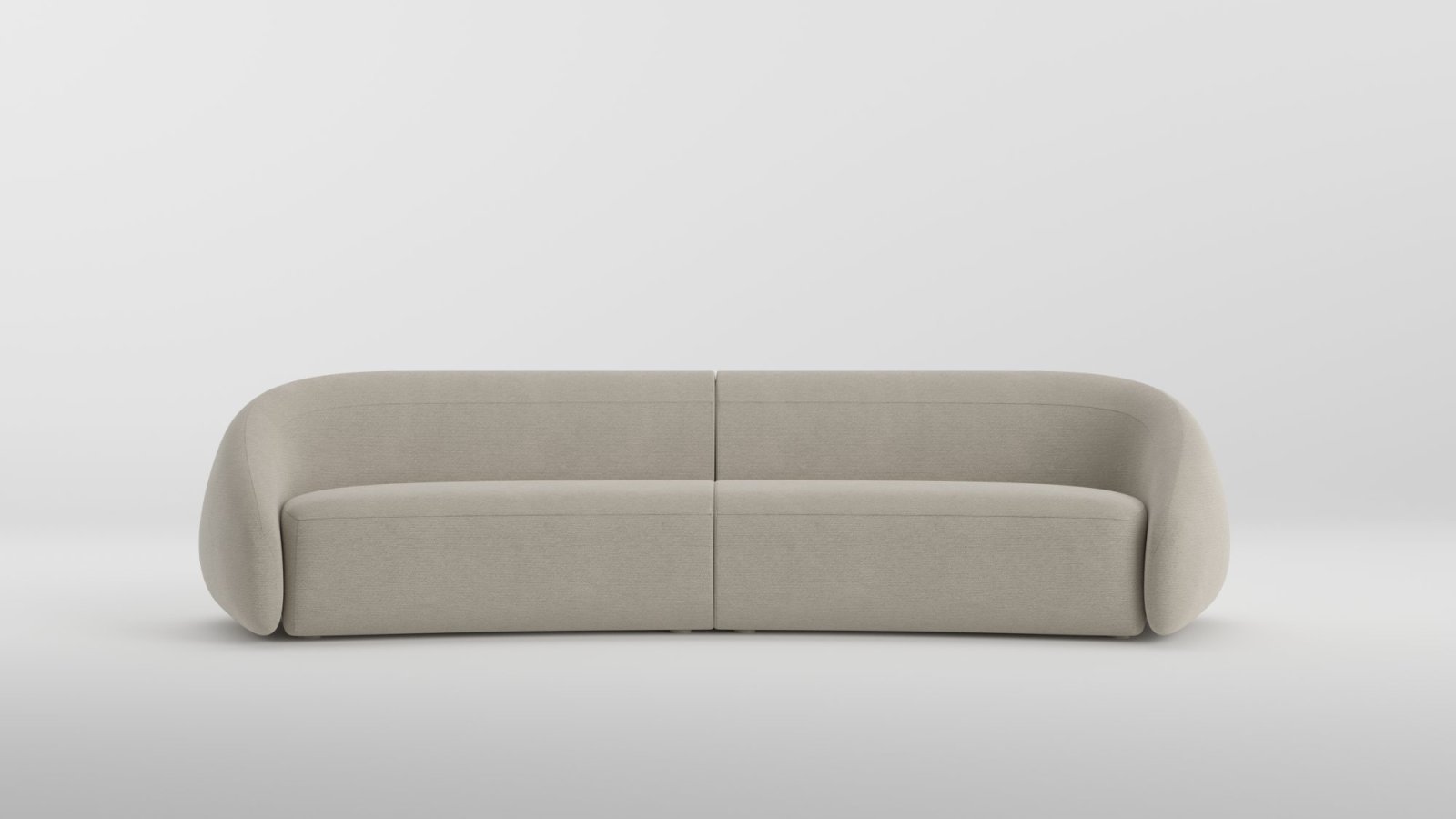 3-seters sofa Apper fra LaCividina foran resepsjonsdisken i et kontorbygg