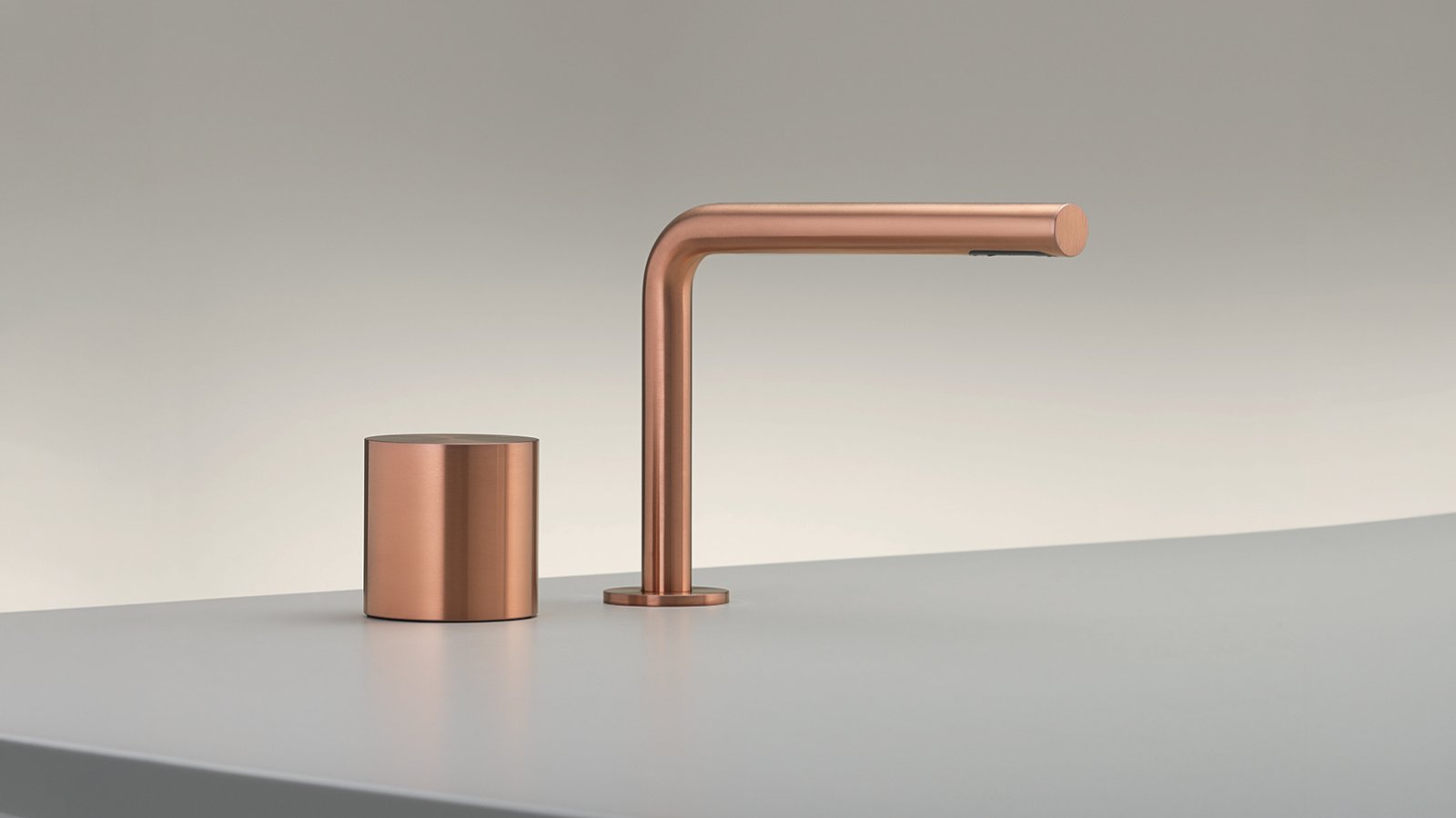 Opus tohulls progressiv blander med dreibar tut i Copper satinert
