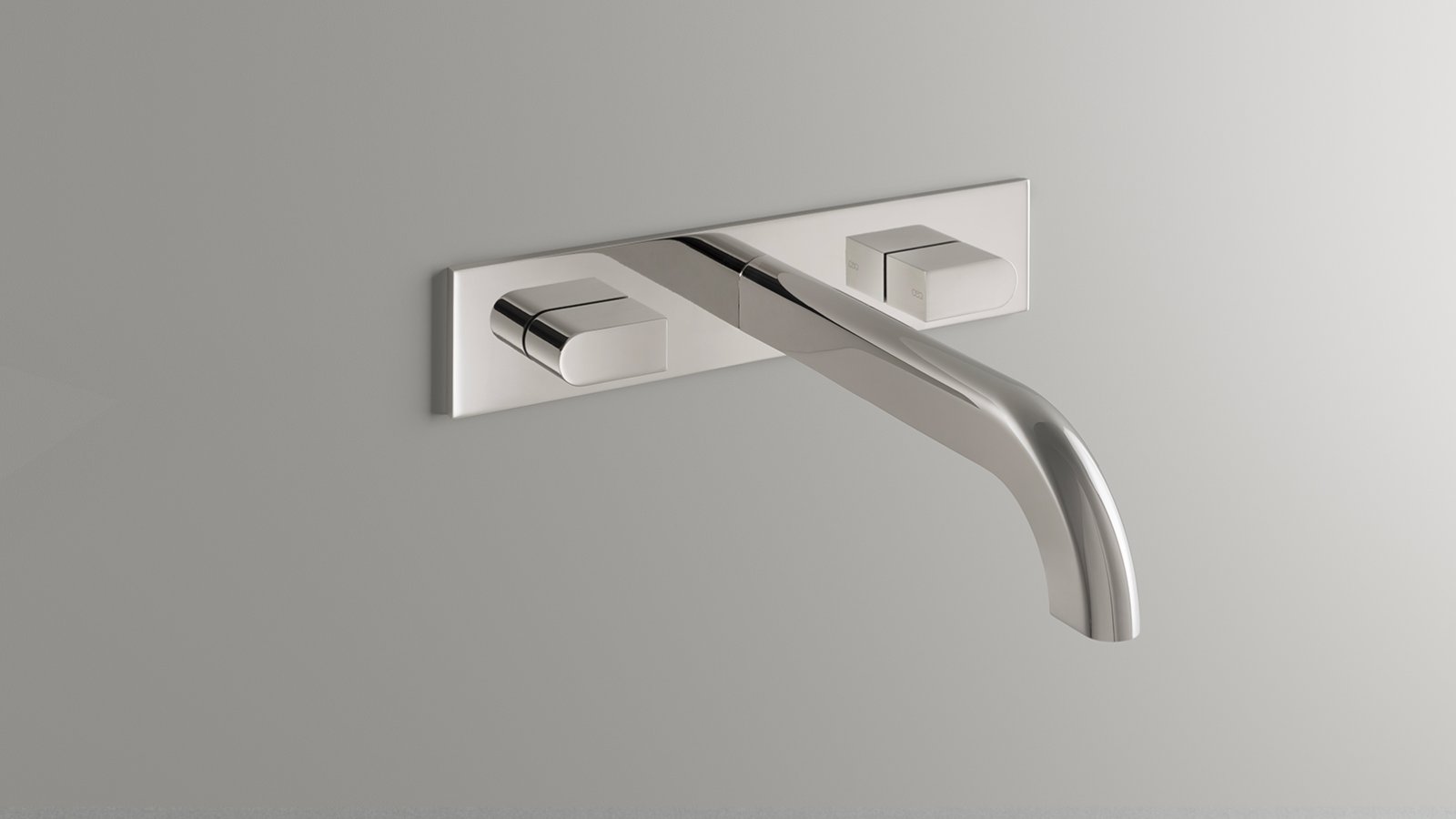 Designarmaturer Sixty fra CEA Design i Black Ivory med marmorservant