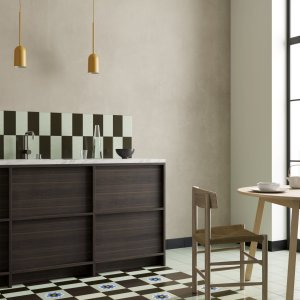 Flisemønsteret Square Orange i Mattonelle Margherita fra Mutina