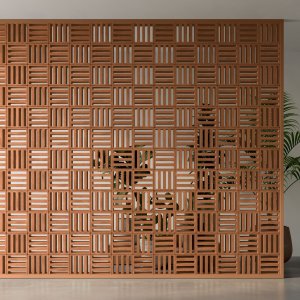 Tally Wide stein i ekstrudert terrakotta