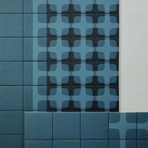 Pauserom kledd med Betty retrogitter fra Mutina