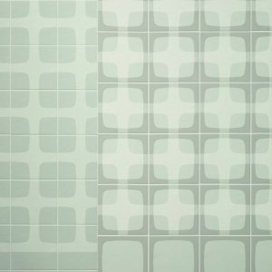 Betty T Shape flis fra Mutina med grafisk element