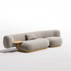 Loungesofa Dorothea fra LaCividina i et loungeområde