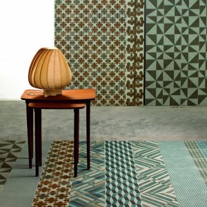 Direksjonsbad med Azulej patchwork