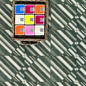 Detalj av Azulej moensteret Flores fra Mutina