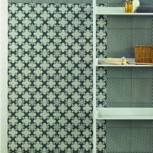 Detalj av Azulej moensteret Prata fra Mutina