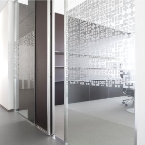 Enkeltglass med skjult profil i www.60