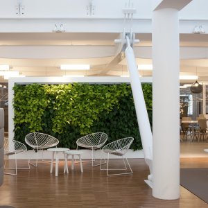 Leaf stol fra Arper ved et hjemmekontor