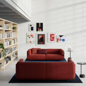 Modulær sofa Shaal i et contract venteområde