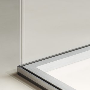 Skyvedør i glass i Slender systemet