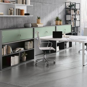Arbeidsplass-skrivebord Loft fra Colombini Office