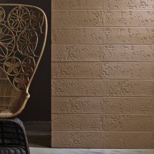 Detalj av Bas-Relief teksturen Garland fra Mutina