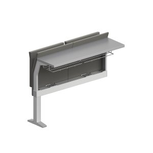 Oppfellbar skriveplate på E5000