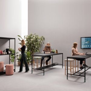 Induksjonstopp i en Fluido kitchenette fra Martex