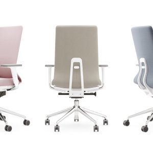 Ergonomiske kontorstoler Pyla fra ICF på arbeidsplasser