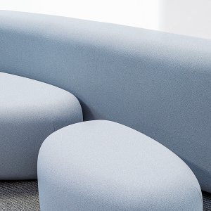 Begge Lisse-puffene sammen, den lille foran den mellomstore