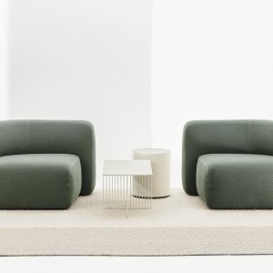 Modulsofa Suiseki tegnet av Andrea Steidl