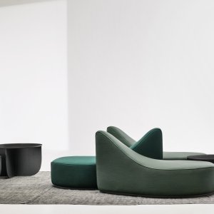 Puff Trio Waves med tre blad
