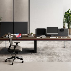 Zamak-håndtak i eget design på en Fil Rouge-oppbevaringsfront