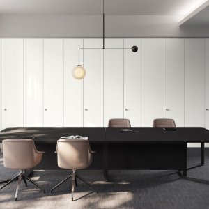 Detalj av det forkrommede I-Meet-benet 70 x 20 mm med justerbar fot