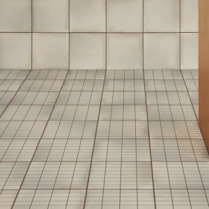 Aurore Light Grey Grid S ved siden av ensfarget Charcoal