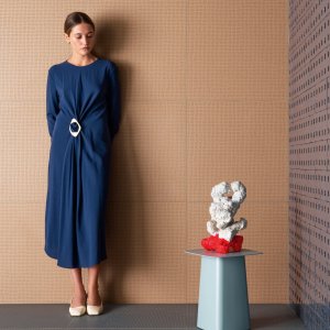 Gulv i Pico Down Natural Satin i et designbad