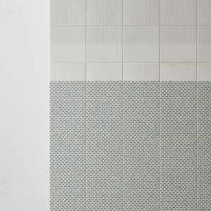 Moenster Zigzag White fra Tape Mutina paa hvit base
