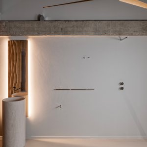 Opus-armaturer i CEA-showroomet i Gent