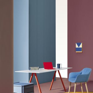 Marmorkompositt som plate på et Arki-Table 300×100