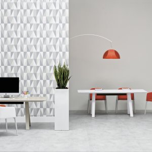 Enkeltarbeidsplass Arki-Table ADJ Desk med lydpanel ARKS.20