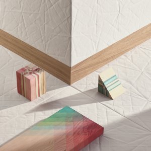 Gulv av porselen Folded 60x60