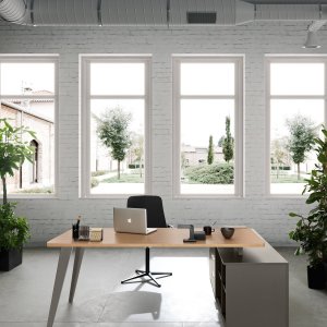 Pigreco arbeidsplasser i et åpent kontorlandskap