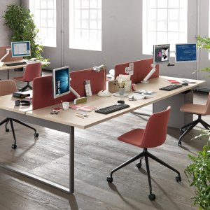 Orgatower-skap ved en Pigreco arbeidsplass