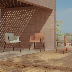 Brezza fra S•CAB på en hotellterrasse