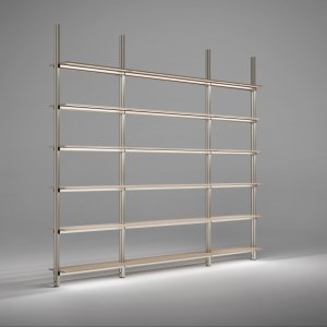 Detalj av CNC-maskinert aluminiumsprofil paa Cosmos