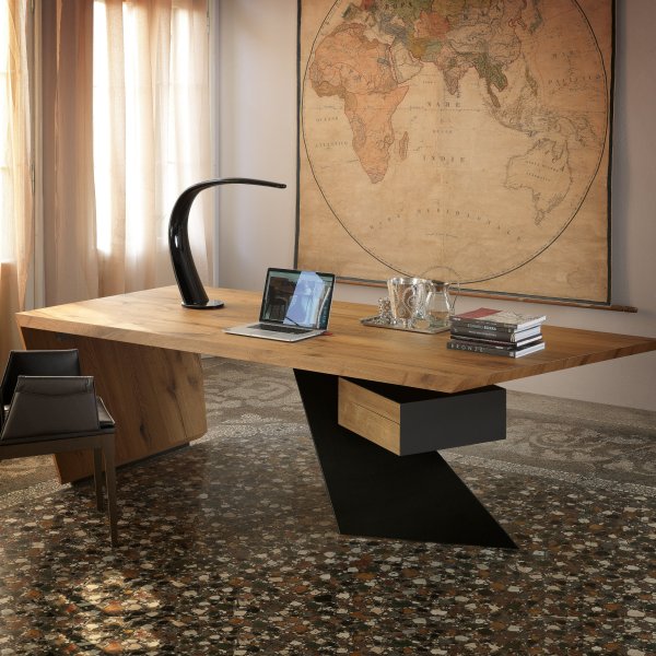 Cattelan Italia bord i marmor i et representativt møterom