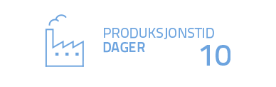 produksjonstid 10 dager