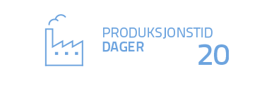 produksjonstid 20 dager