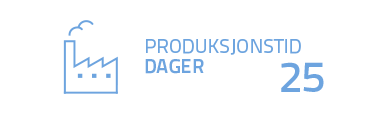 produksjonstid 25 dager