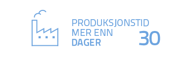 produksjonstid: mer enn 30 dager